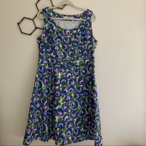 Boden floral dress sz 12